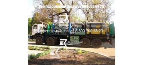 Компрессор передвижной воздушный 50/121